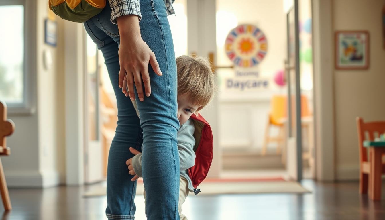 how to deal with daycare drop-off tears