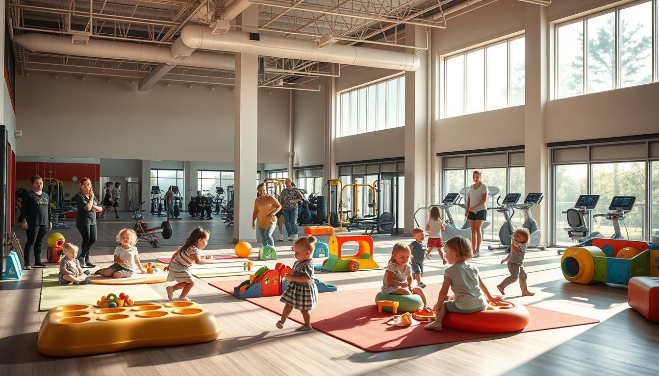 does la fitness have daycare